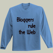 Bloggers Rule The Web - Long-sleeve T-Shirt