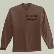 Code Is Poetry - Long-sleeve T-Shirt
